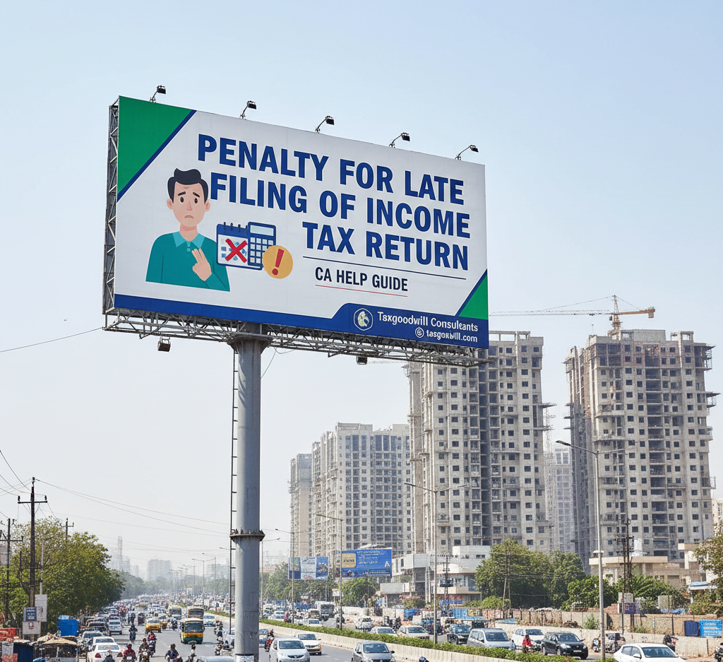 Penalty for late filing of income tax return